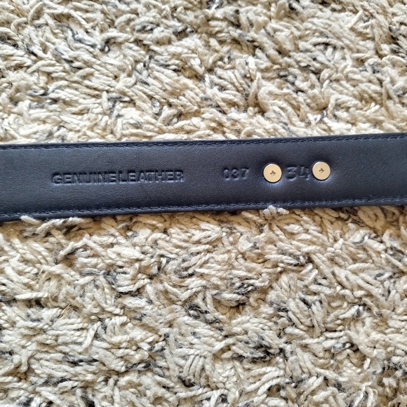 Texas A&M Zepplin Crocodile Concho Black Belt Sz 34 - Picture 3 of 6